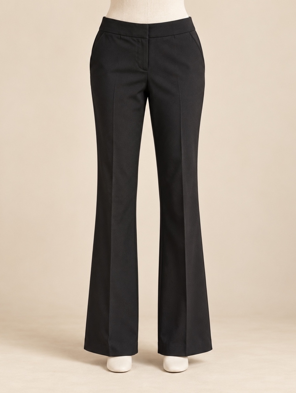 Halogen Taylor Fit black dress pants size 4P